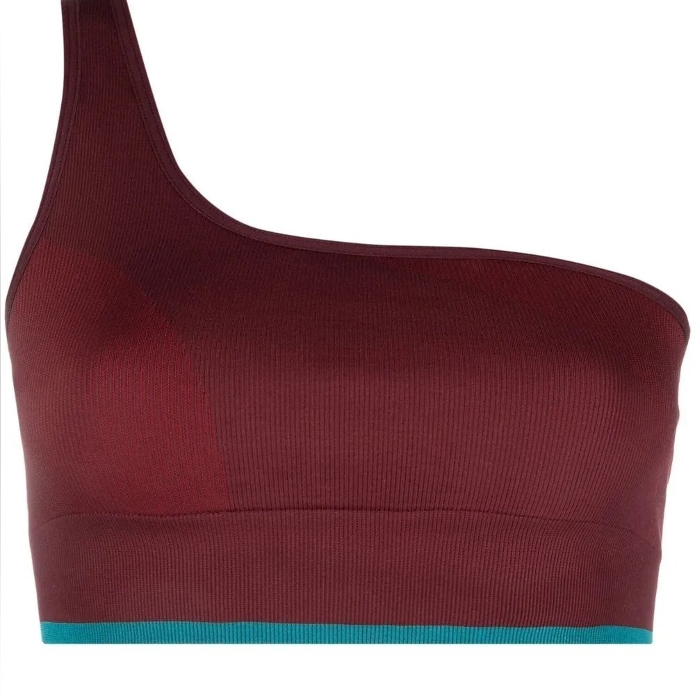 Outdoor Voices Seamless Rib One Shoulder Bra Size M - Picture 2 of 5